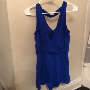 Blue Romper